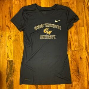 Nike Navy Blue Fitted GW Dri-fit T-Shirt